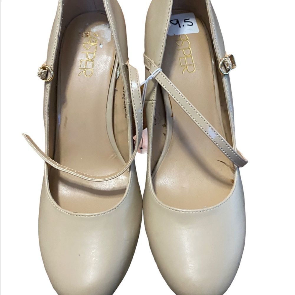 Kasper Tan High Heel shoes size 9.5